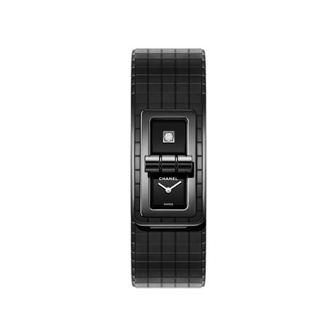 21041796 chanel so black|CODE COCO So Black Watch Matte Black Ceramic .